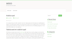 Desktop Screenshot of msgo.org